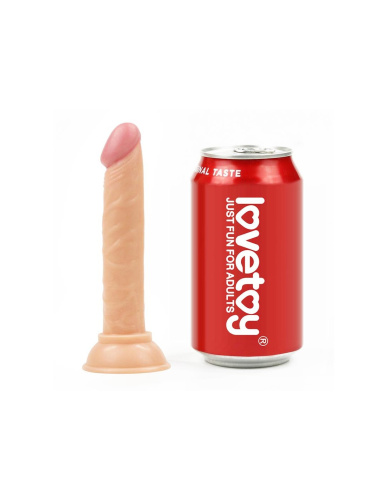 LoveToy Enduro Blaster Realistic Dong - Реалистичный фаллос на присоске, 14х2.3 см